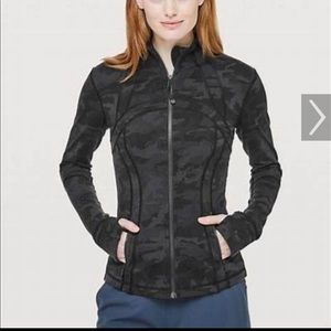 Lululemon Define Jacket/Incognito Camo Multi Grey/6